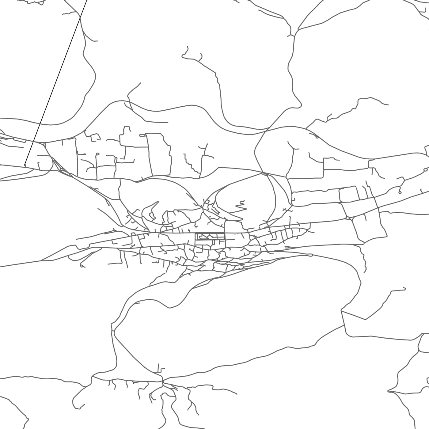 ROAD MAP OF BLATO, CROATIA BY MAPBAKES