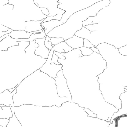 ROAD MAP OF GENERALSKI STOL, CROATIA BY MAPBAKES