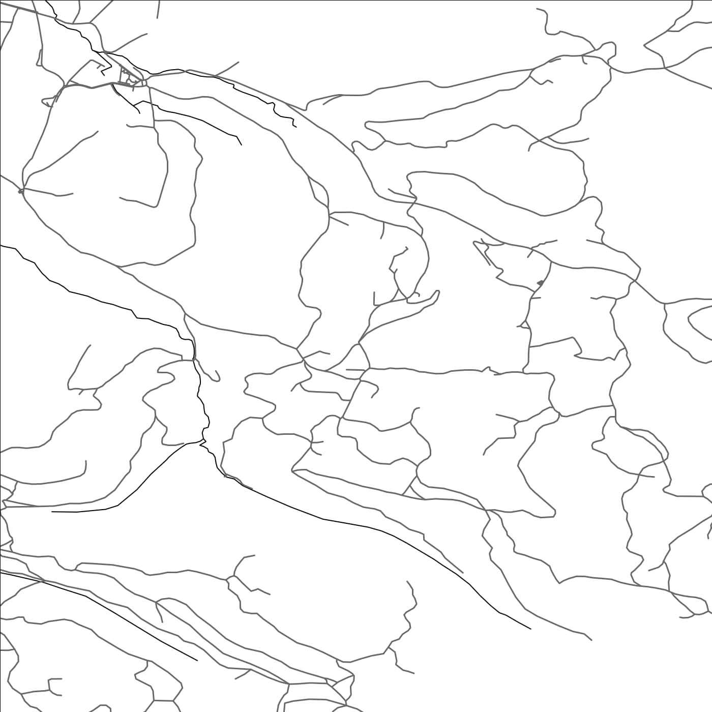 ROAD MAP OF GORNJA STUBICA, CROATIA BY MAPBAKES