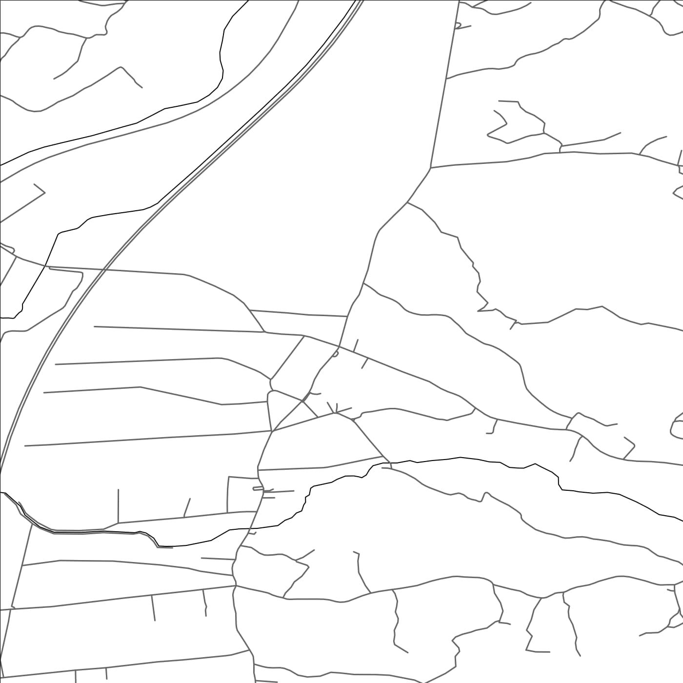 ROAD MAP OF JAKOVLJE, CROATIA BY MAPBAKES