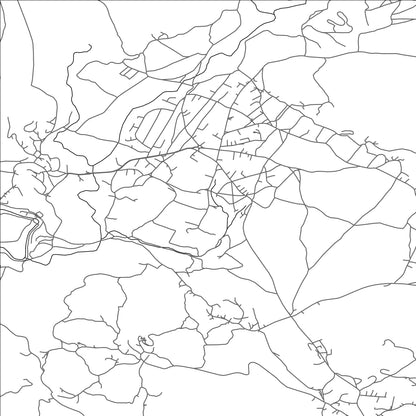 ROAD MAP OF JELENJE, CROATIA BY MAPBAKES