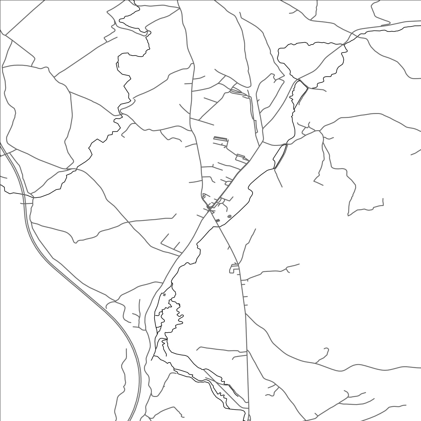 ROAD MAP OF JOSIPDOL, CROATIA BY MAPBAKES