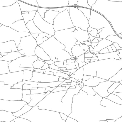 ROAD MAP OF KAŠTELIR, CROATIA BY MAPBAKES