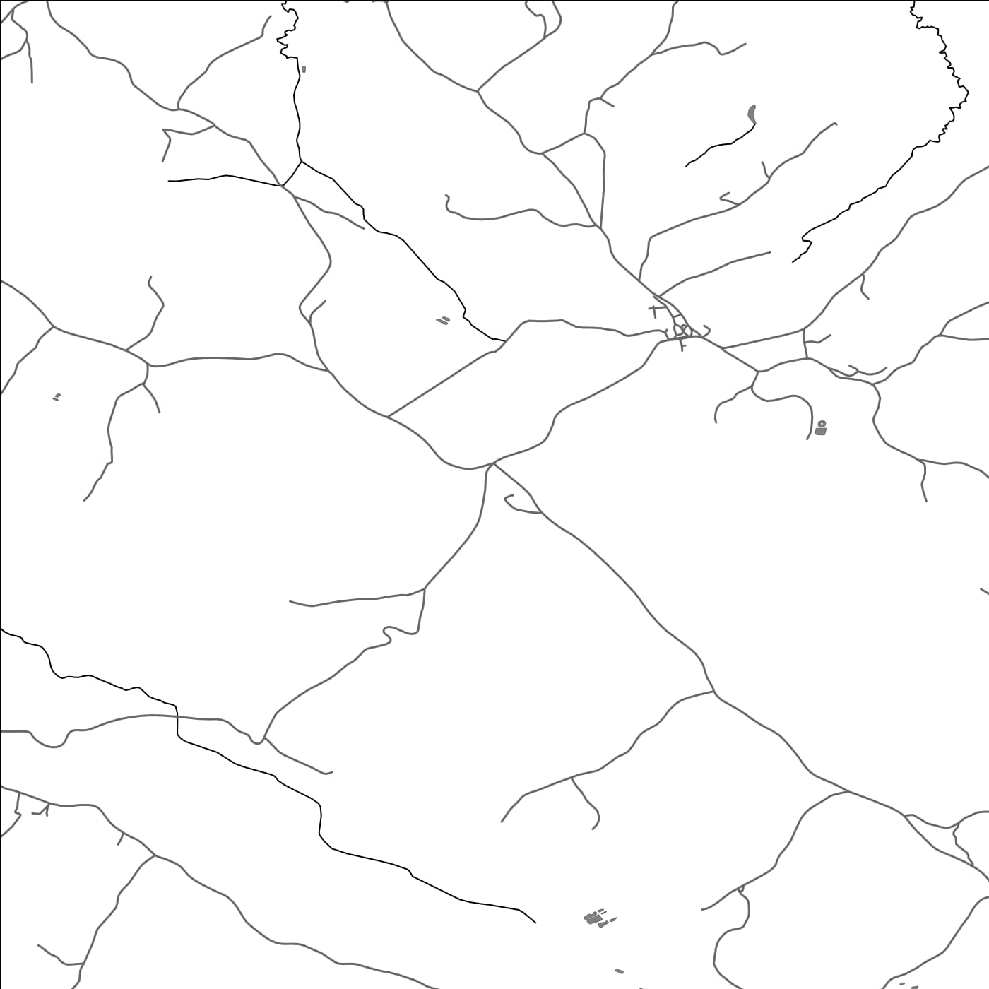 ROAD MAP OF KRAVARSKO, CROATIA BY MAPBAKES