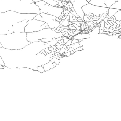 ROAD MAP OF KRK, CROATIA BY MAPBAKES