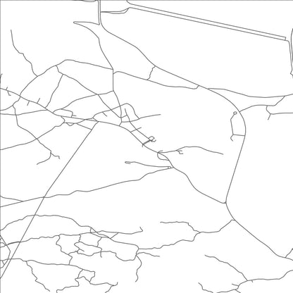 ROAD MAP OF KRŠAN, CROATIA BY MAPBAKES