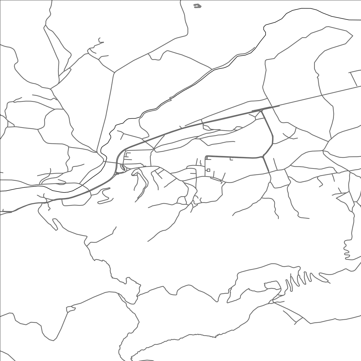 ROAD MAP OF LEPOGLAVA, CROATIA BY MAPBAKES