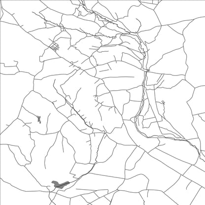 ROAD MAP OF LOPATINEC, CROATIA BY MAPBAKES