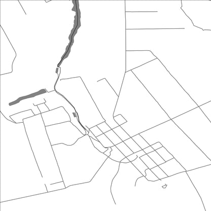 ROAD MAP OF LOVAS, CROATIA BY MAPBAKES