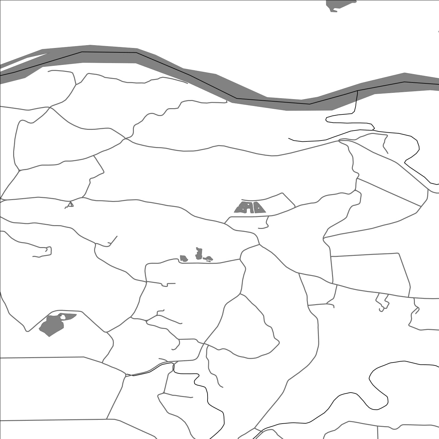 ROAD MAP OF NOVO VIRJE, CROATIA BY MAPBAKES