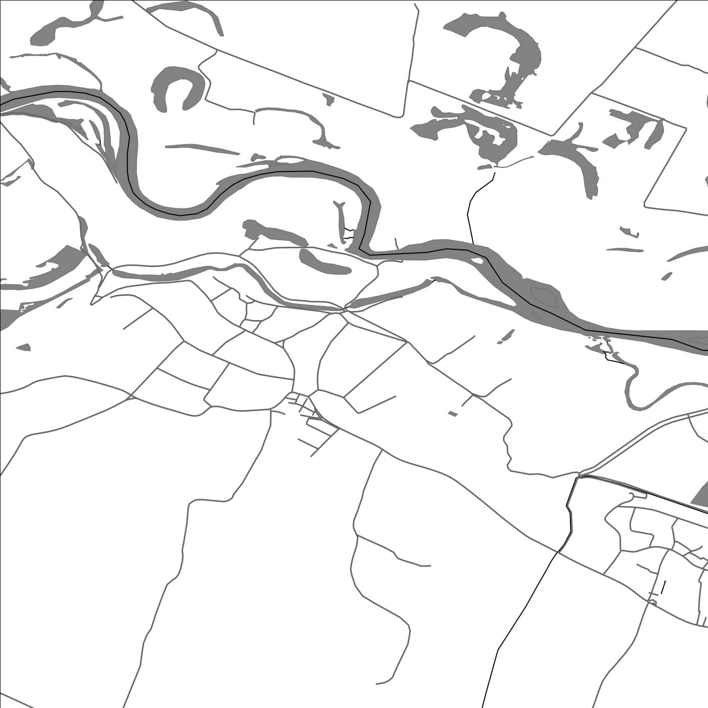 ROAD MAP OF PODTUREN, CROATIA BY MAPBAKES