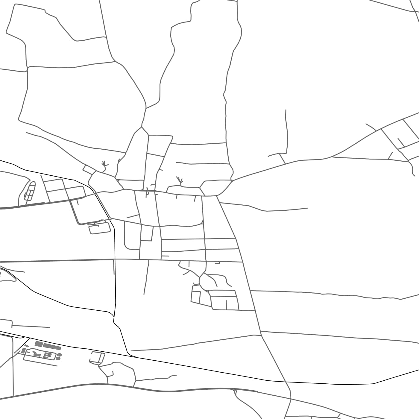 ROAD MAP OF PRIBISLAVEC, CROATIA BY MAPBAKES