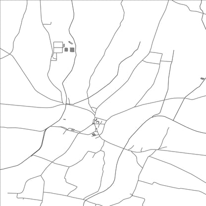 ROAD MAP OF ROVIŠĆE, CROATIA BY MAPBAKES