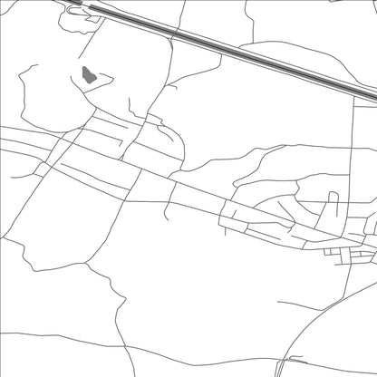 ROAD MAP OF SRAČINEC, CROATIA BY MAPBAKES