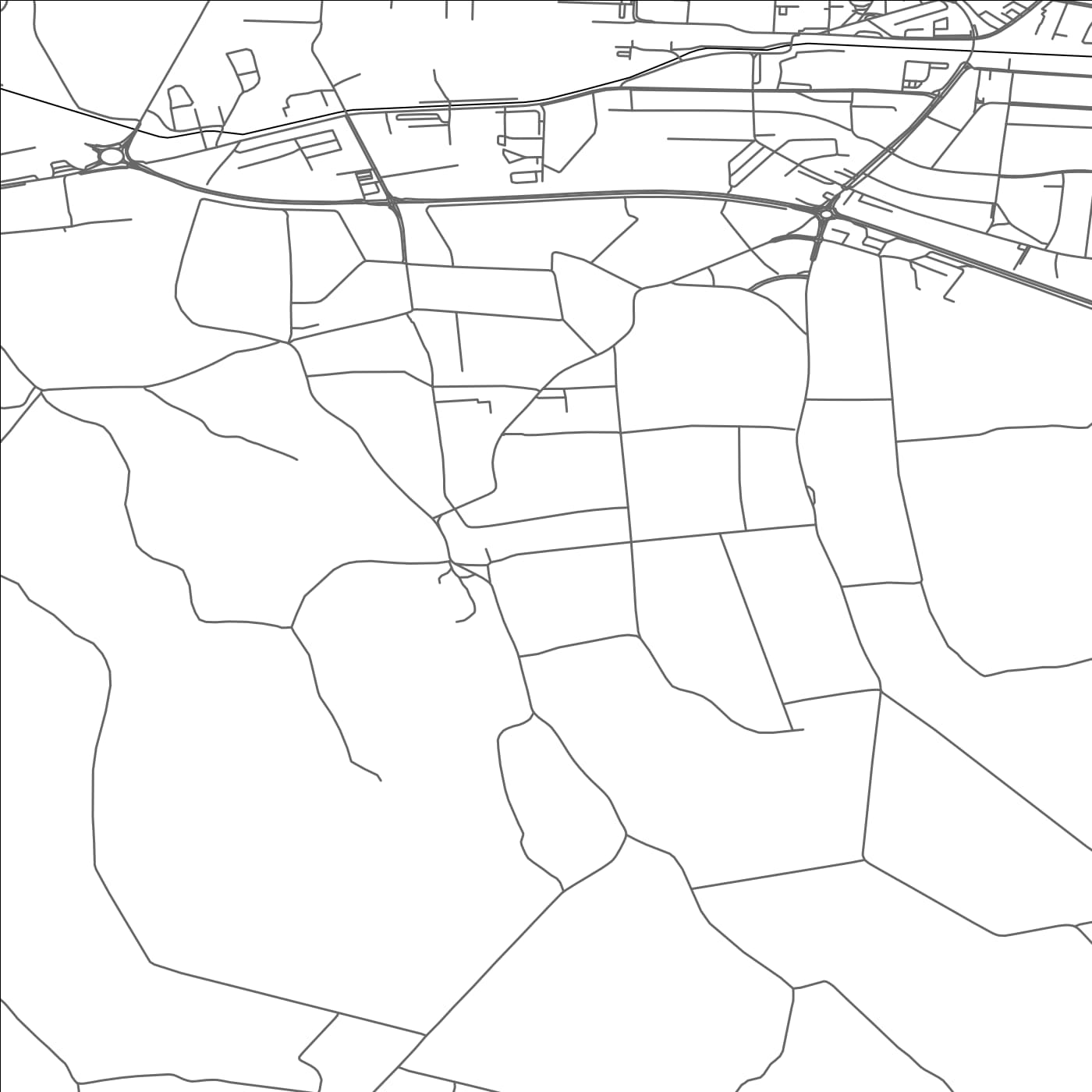 ROAD MAP OF STRAHONINEC, CROATIA BY MAPBAKES