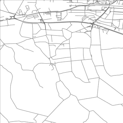 ROAD MAP OF STRAHONINEC, CROATIA BY MAPBAKES