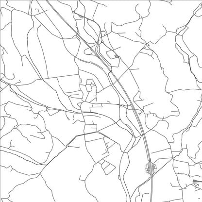 ROAD MAP OF SVETI KRIŽ ZAČRETJE, CROATIA BY MAPBAKES