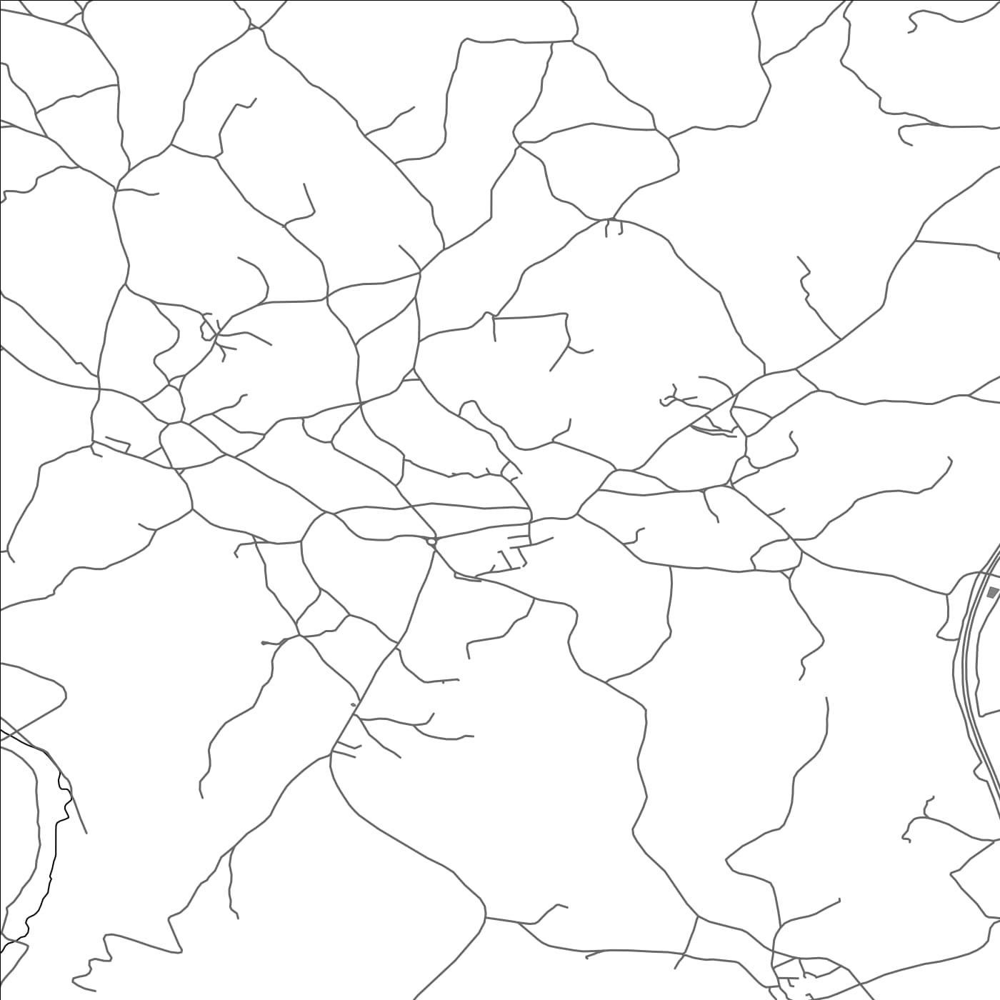 ROAD MAP OF SVETI PETAR U ŠUMI, CROATIA BY MAPBAKES