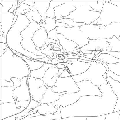 ROAD MAP OF VARAŽDINSKE TOPLICE, CROATIA BY MAPBAKES