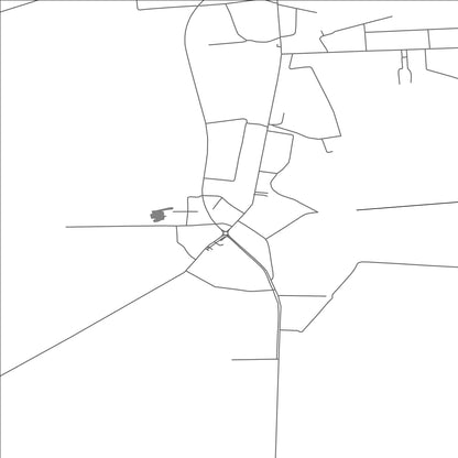 ROAD MAP OF VRPOLJE, CROATIA BY MAPBAKES