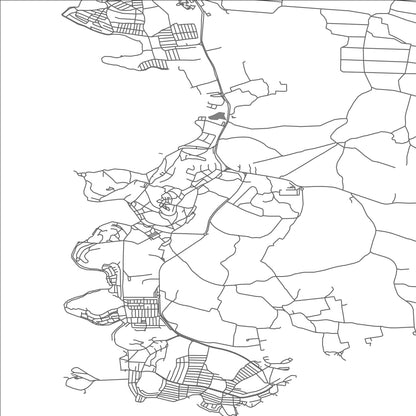 ROAD MAP OF VRSAR, CROATIA BY MAPBAKES