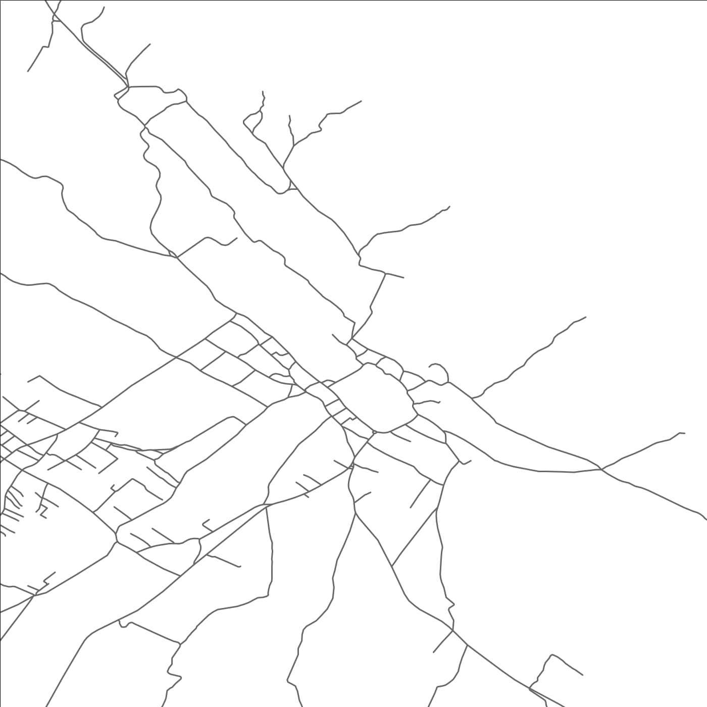 ROAD MAP OF VRSI, CROATIA BY MAPBAKES