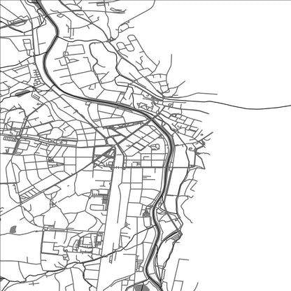 ROAD MAP OF CESKY TESIN, CZECH REPUBLIC BY MAPBAKES