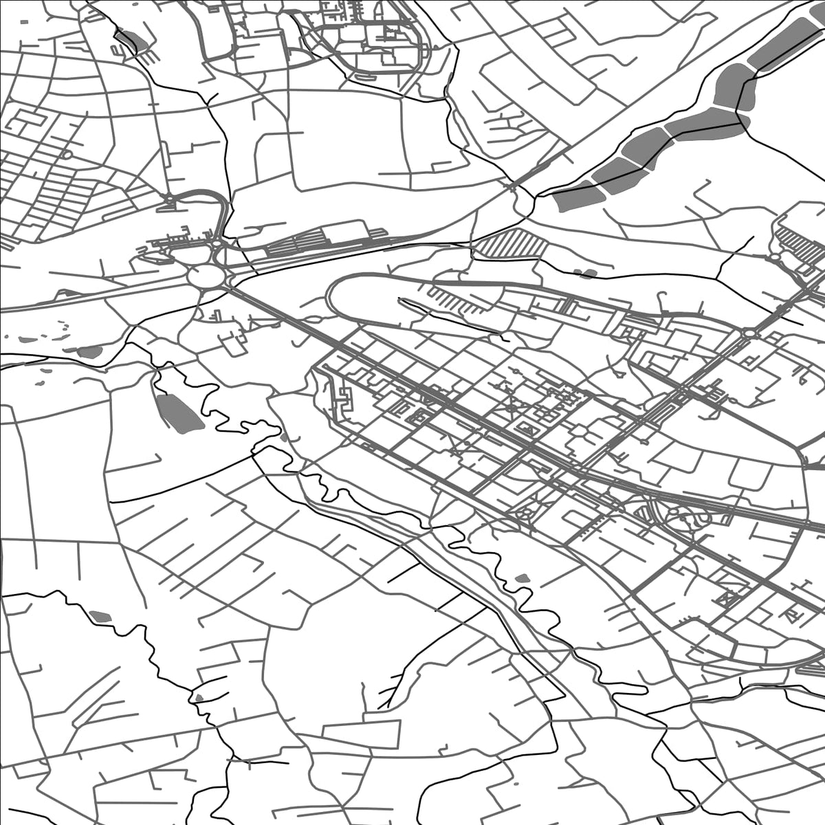 ROAD MAP OF HAVIROV, CZECH REPUBLIC BY MAPBAKES