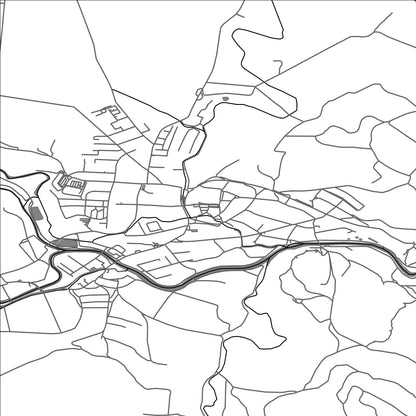 ROAD MAP OF IVANCICE, CZECH REPUBLIC BY MAPBAKES