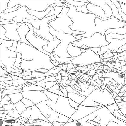 ROAD MAP OF KRUPKA, CZECH REPUBLIC BY MAPBAKES