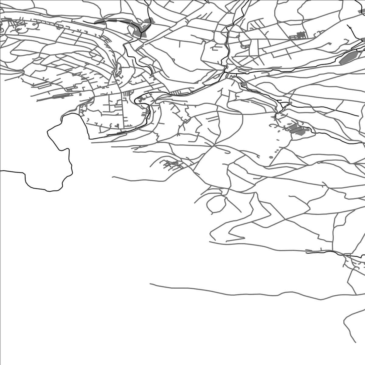 ROAD MAP OF SEBNITZ, CZECH REPUBLIC BY MAPBAKES
