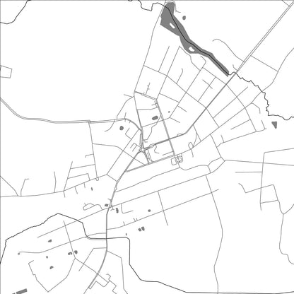 ROAD MAP OF ANTSLA, ESTONIA BY MAPBAKES