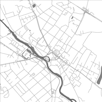 ROAD MAP OF POLTSAMAA, ESTONIA BY MAPBAKES