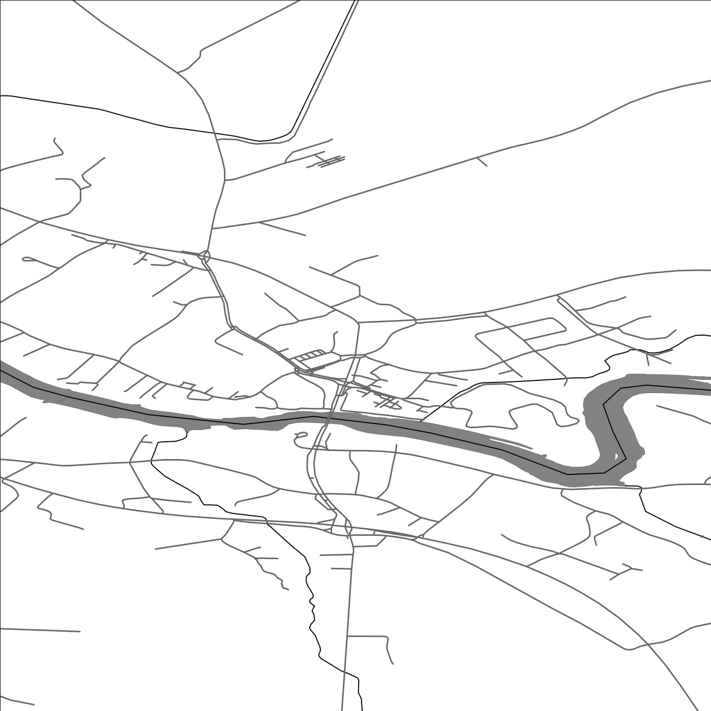 ROAD MAP OF ALAVIESKA, FINLAND BY MAPBAKES