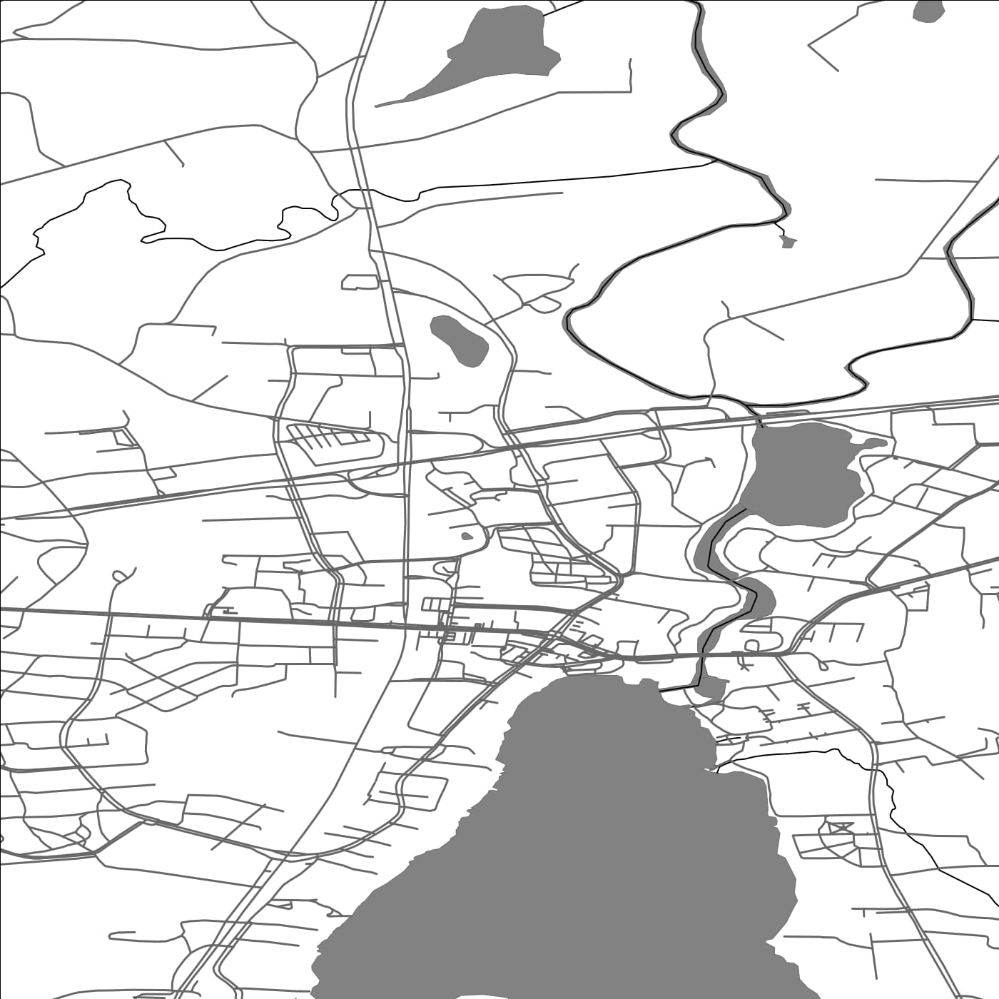 ROAD MAP OF ALAVUS, FINLAND BY MAPBAKES