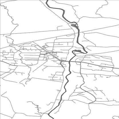 ROAD MAP OF AURA, FINLAND BY MAPBAKES