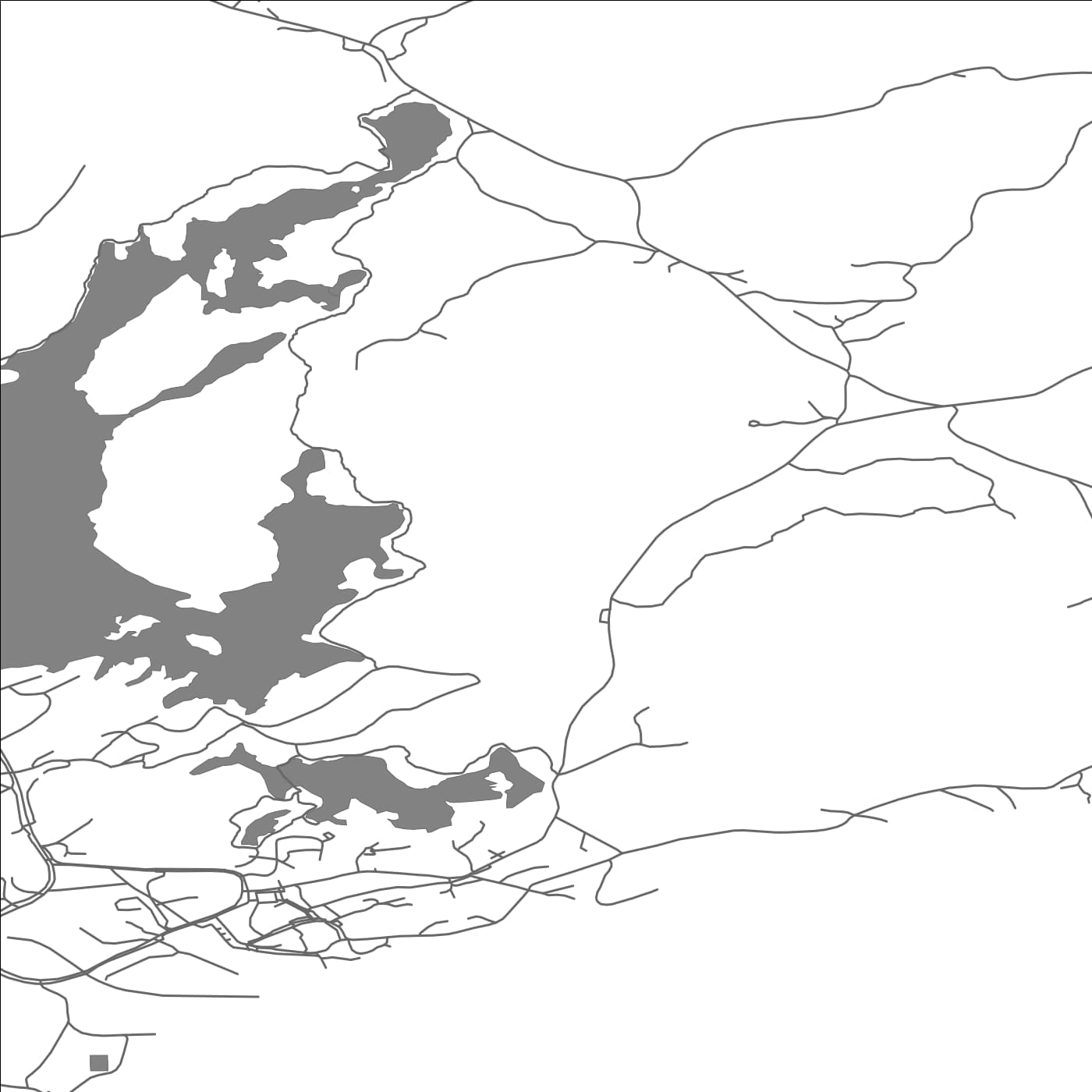 ROAD MAP OF DALSBRUK, FINLAND BY MAPBAKES