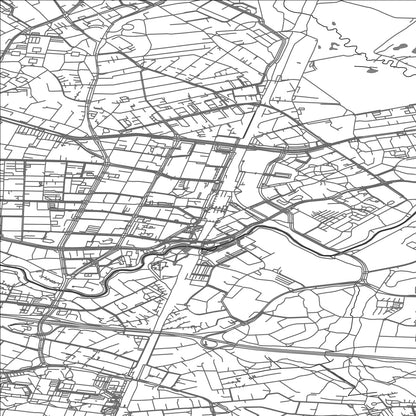 ROAD MAP OF DICKURSBY, FINLAND BY MAPBAKES