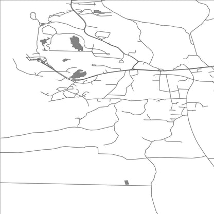 ROAD MAP OF ECKERÖ, FINLAND BY MAPBAKES