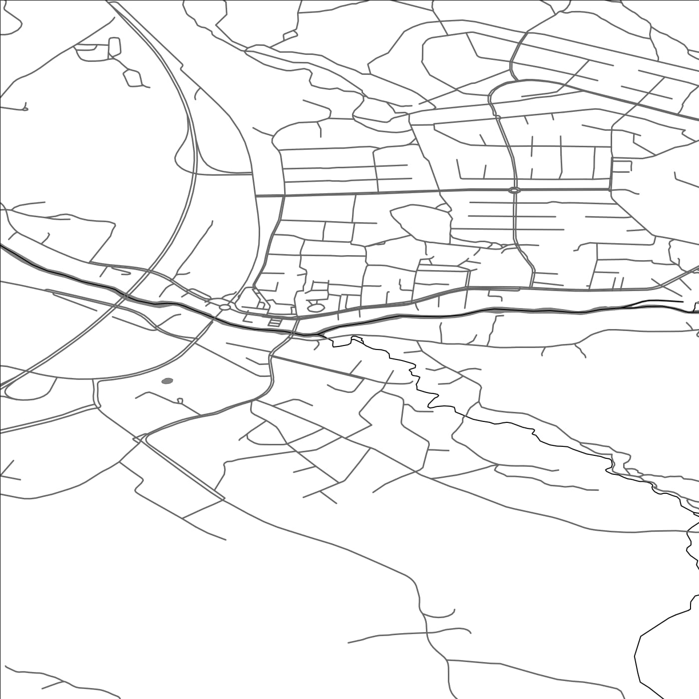 ROAD MAP OF EURAJOKI, FINLAND BY MAPBAKES