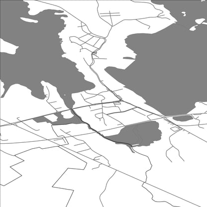 ROAD MAP OF EVIJÄRVI, FINLAND BY MAPBAKES