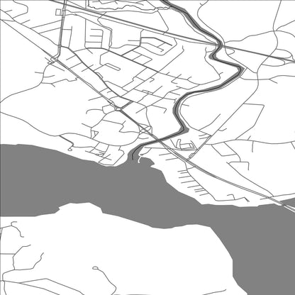 ROAD MAP OF HÄMEENKYRÖ, FINLAND BY MAPBAKES