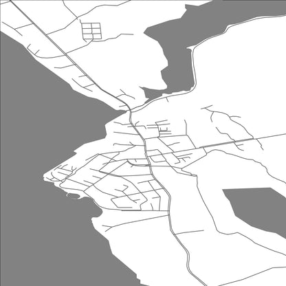 ROAD MAP OF HANKASALMI, FINLAND BY MAPBAKES