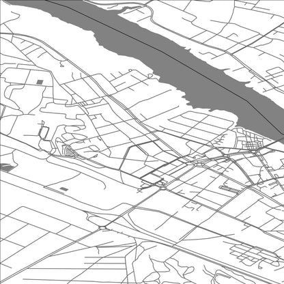 ROAD MAP OF HARJAVALTA, FINLAND BY MAPBAKES