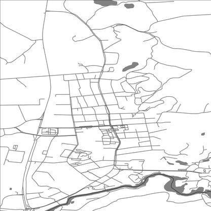 ROAD MAP OF HARTOLA, FINLAND BY MAPBAKES