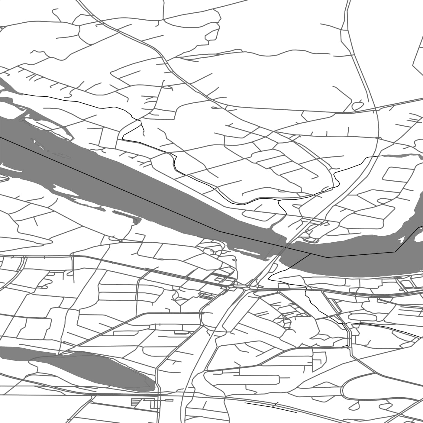 ROAD MAP OF HAUKIPUDAS, FINLAND BY MAPBAKES