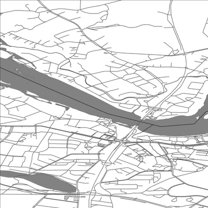 ROAD MAP OF HAUKIPUDAS, FINLAND BY MAPBAKES