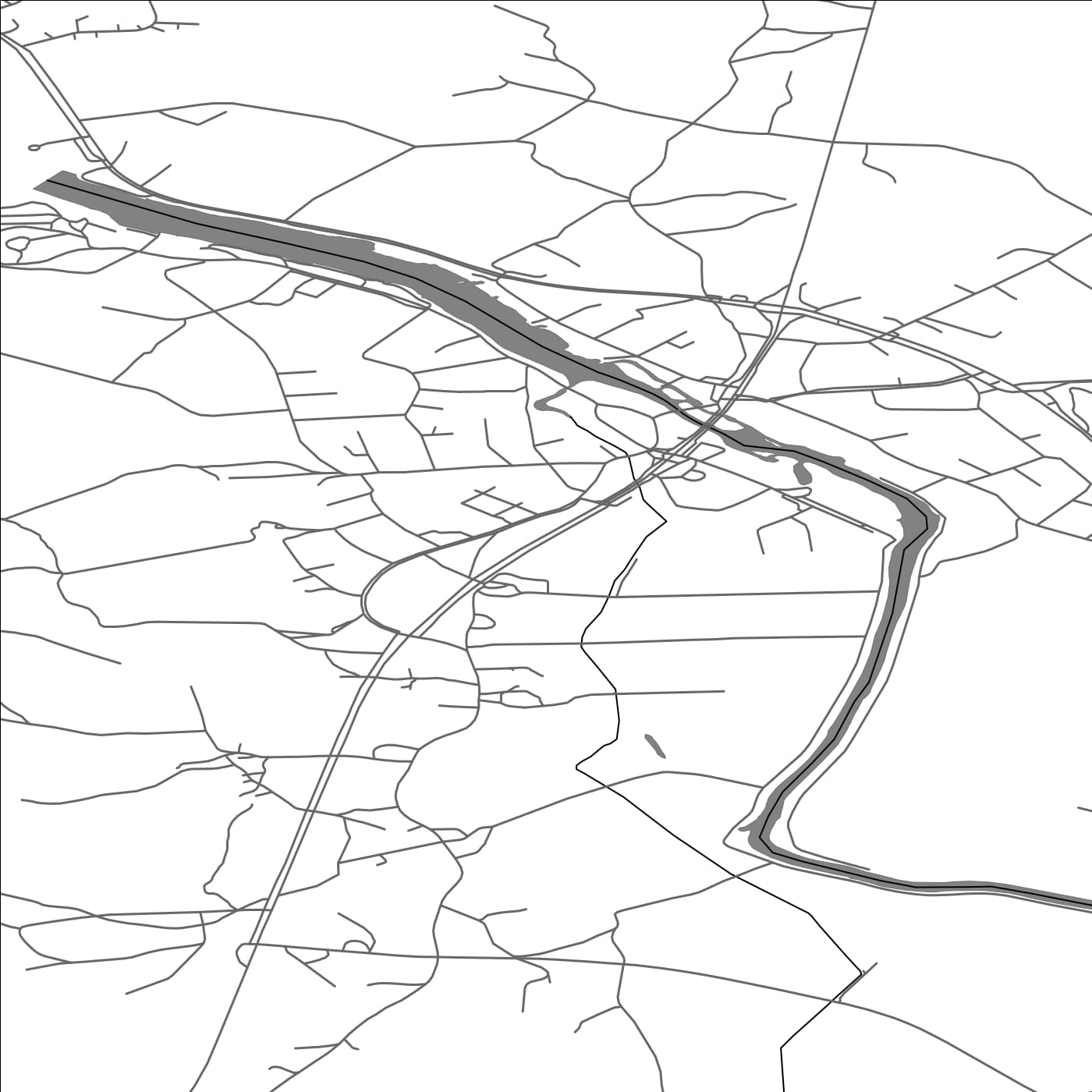 ROAD MAP OF HIMANKA, FINLAND BY MAPBAKES