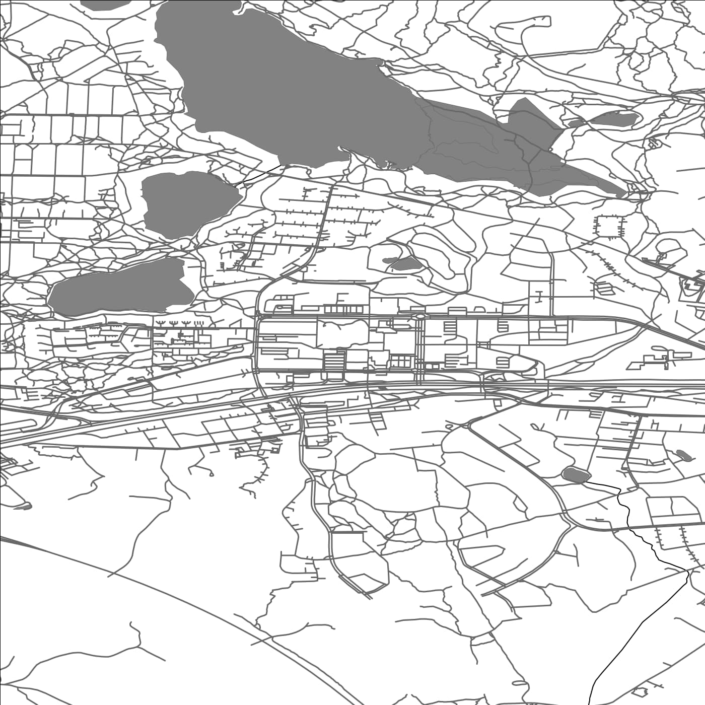 ROAD MAP OF HOLLOLA, FINLAND BY MAPBAKES