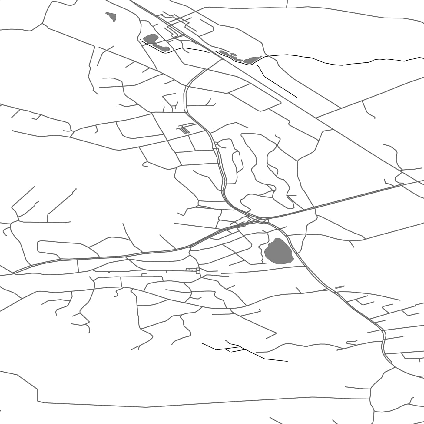 ROAD MAP OF HUMPPILA, FINLAND BY MAPBAKES